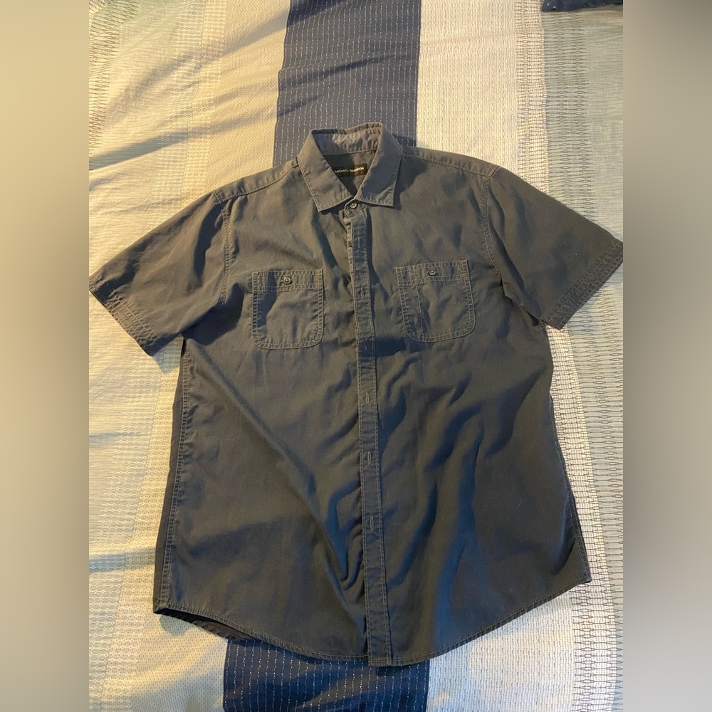 Micheal Brandon button down Tee